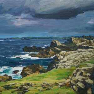 Jian Xuanyi Paysage de Bretagne 80x60 Huile sur toile